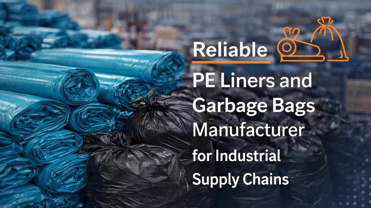 Reliable PE Liners and Garbage Bags Manufacturer for Industrial Supply Chains