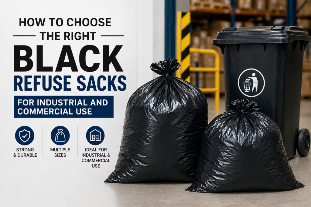 Using Sacks How to Choose the Right Black Refuse Sacks for Industrial and ...