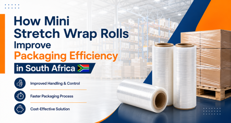 Mini Pack Wrapping How Mini Stretch Wrap Rolls Improve Packaging Efficiency in South ...