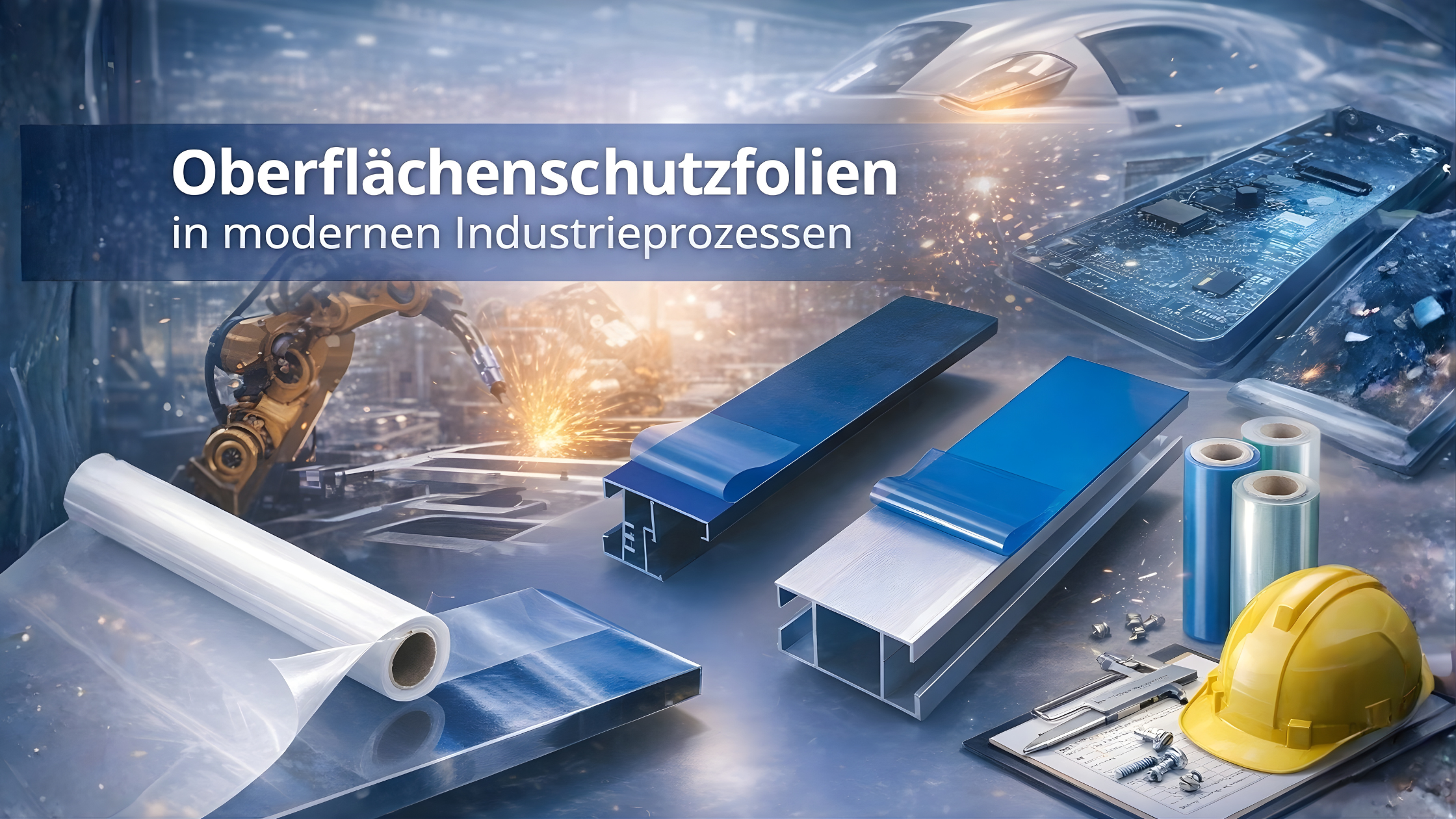 Oberflächenschutzfolien: Schutz für industrielle Oberflächen