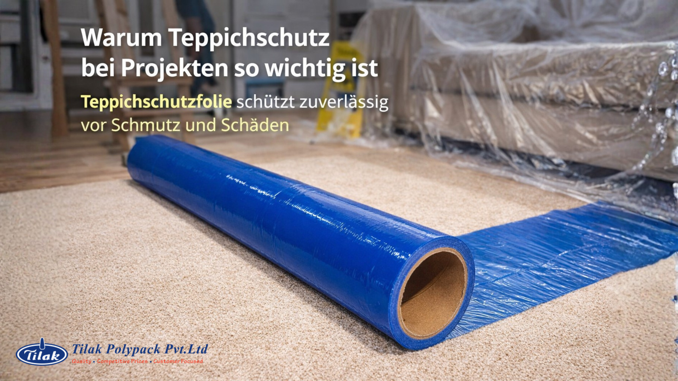 Teppichschutzfolie Ratgeber: Anwendung, Vorteile und praktische Tipps