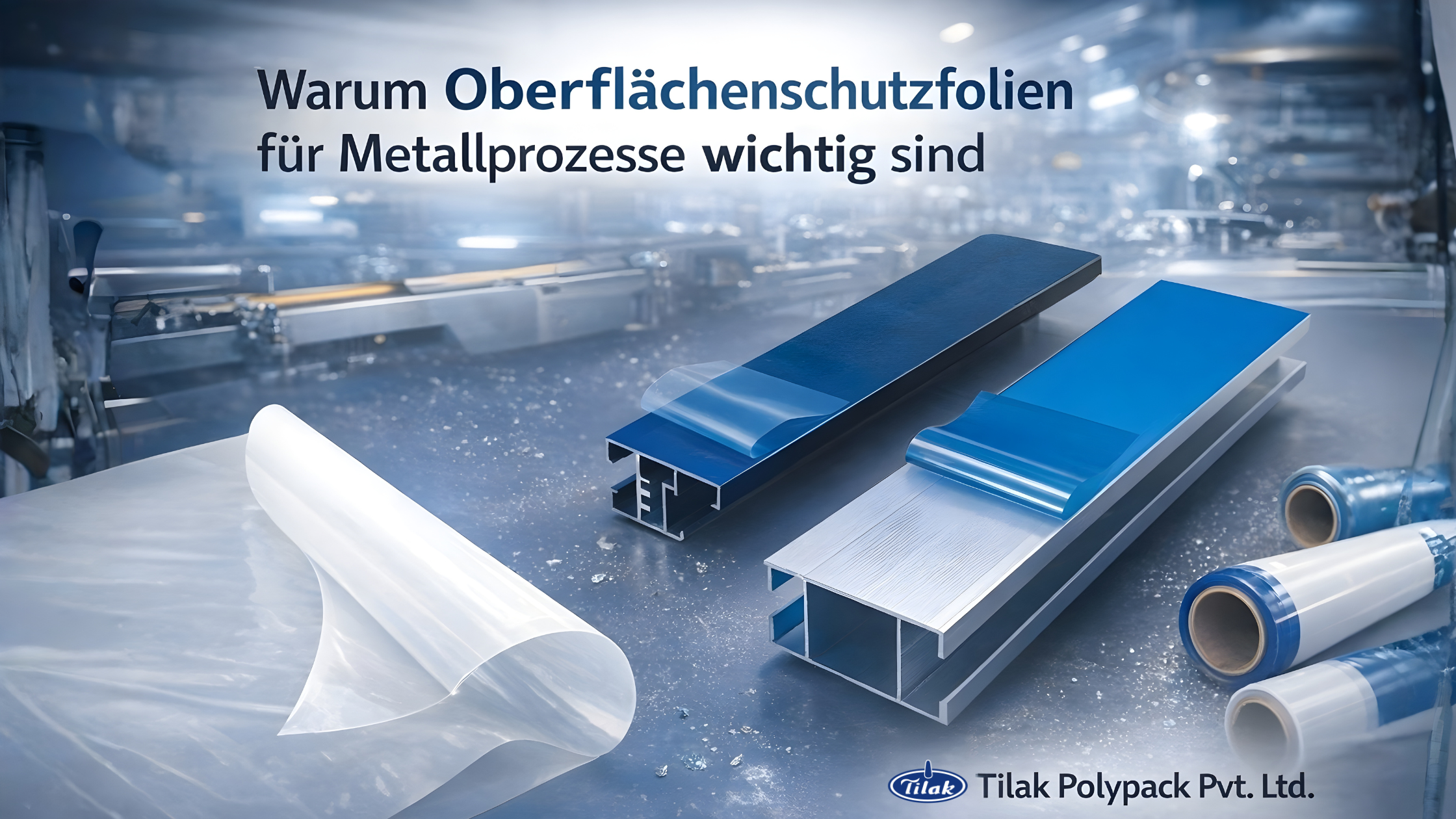 Warum Oberflächenschutzfolien für Metallprozesse wichtig sind