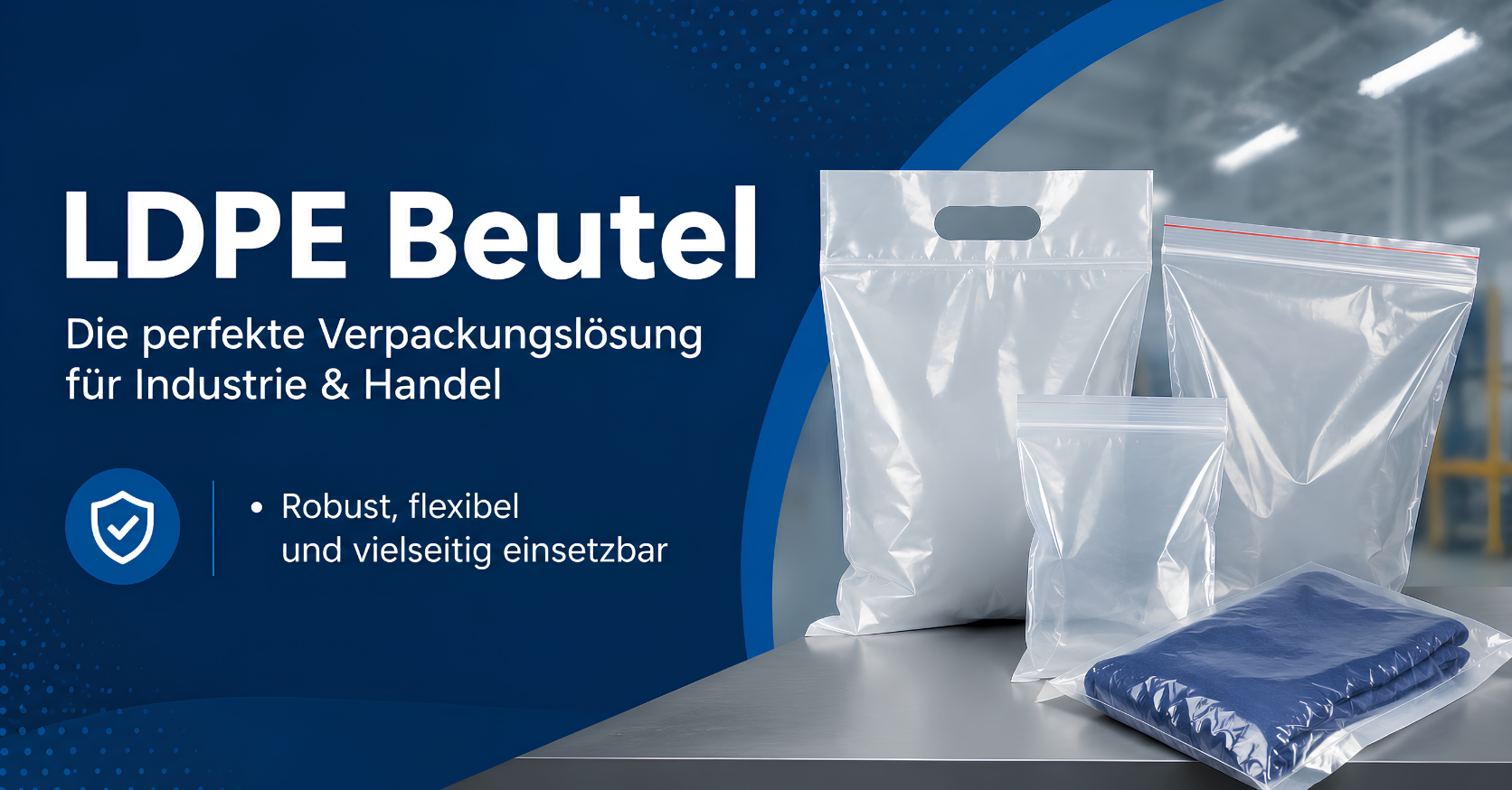 Die besten LDPE Beutel für industrielle Verpackung