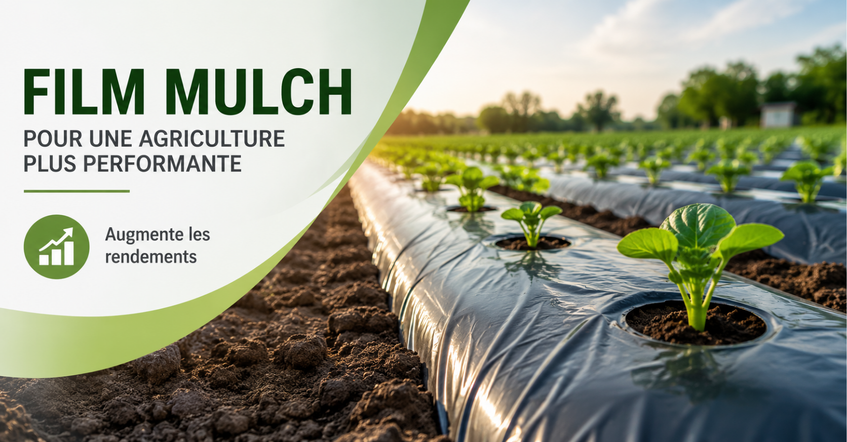 Comment le film mulch améliore la productivité agricole