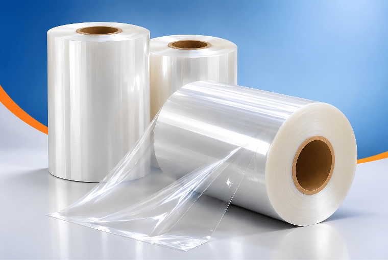 Rouleaux de film de pelliculage PE transparent pour l’emballage industriel