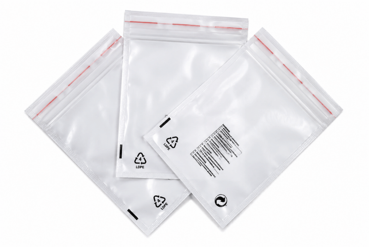 Sachets d’emballage en polyéthylène pour vêtements Sachets transparents en polyéthylène pour l’emballage et la protection des vêtements