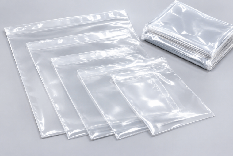 Sachets transparents en polypropylène Sachets transparents en polypropylène pour l’emballage de produits