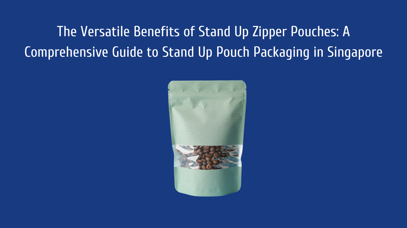 standup pouch with coffee