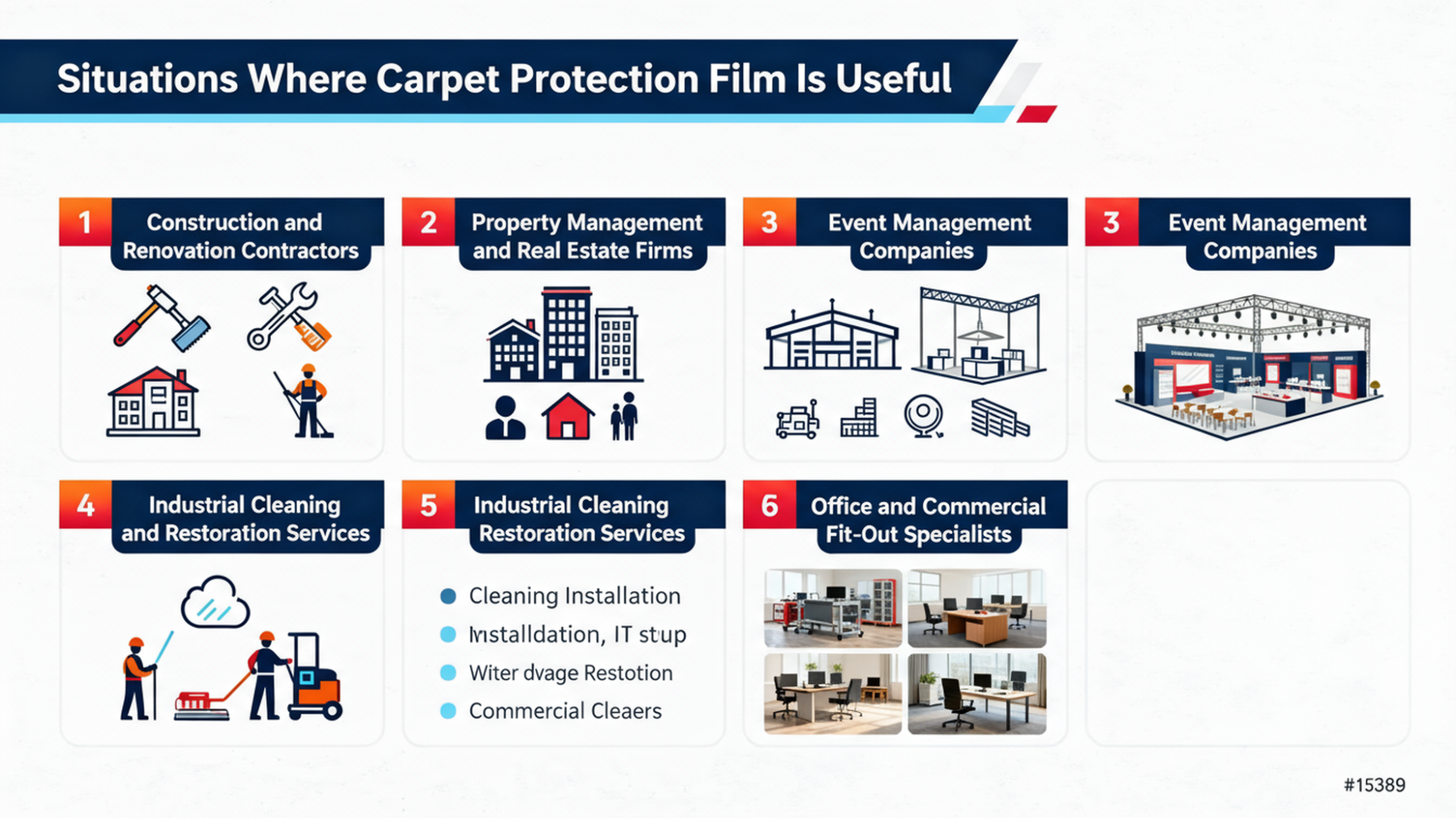 Situations Where Carpet Protection Film Is Useful