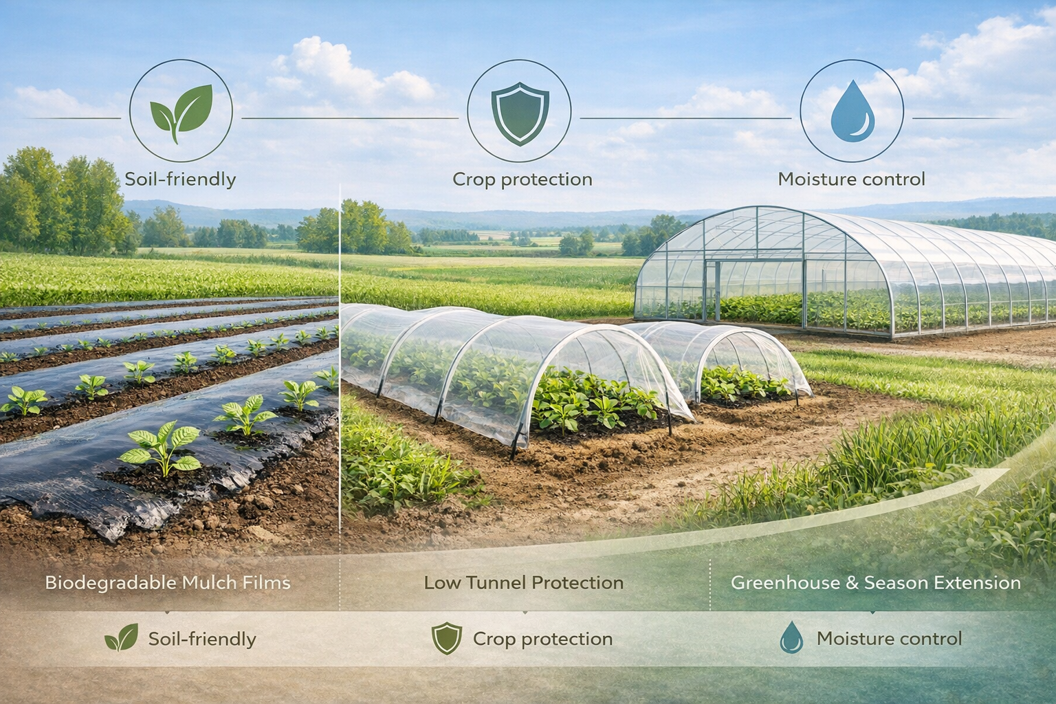 Key Applications of Biodegradable Films in Agriculture
