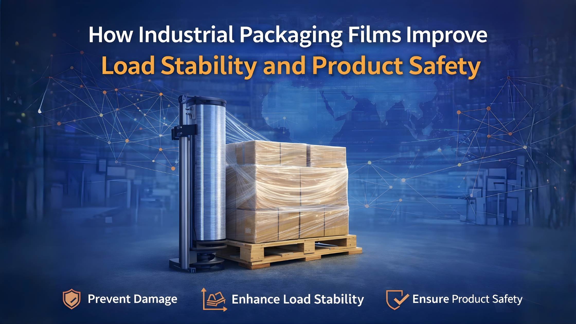 How Industrial Packaging Films Improve Load Stability and Product Safety