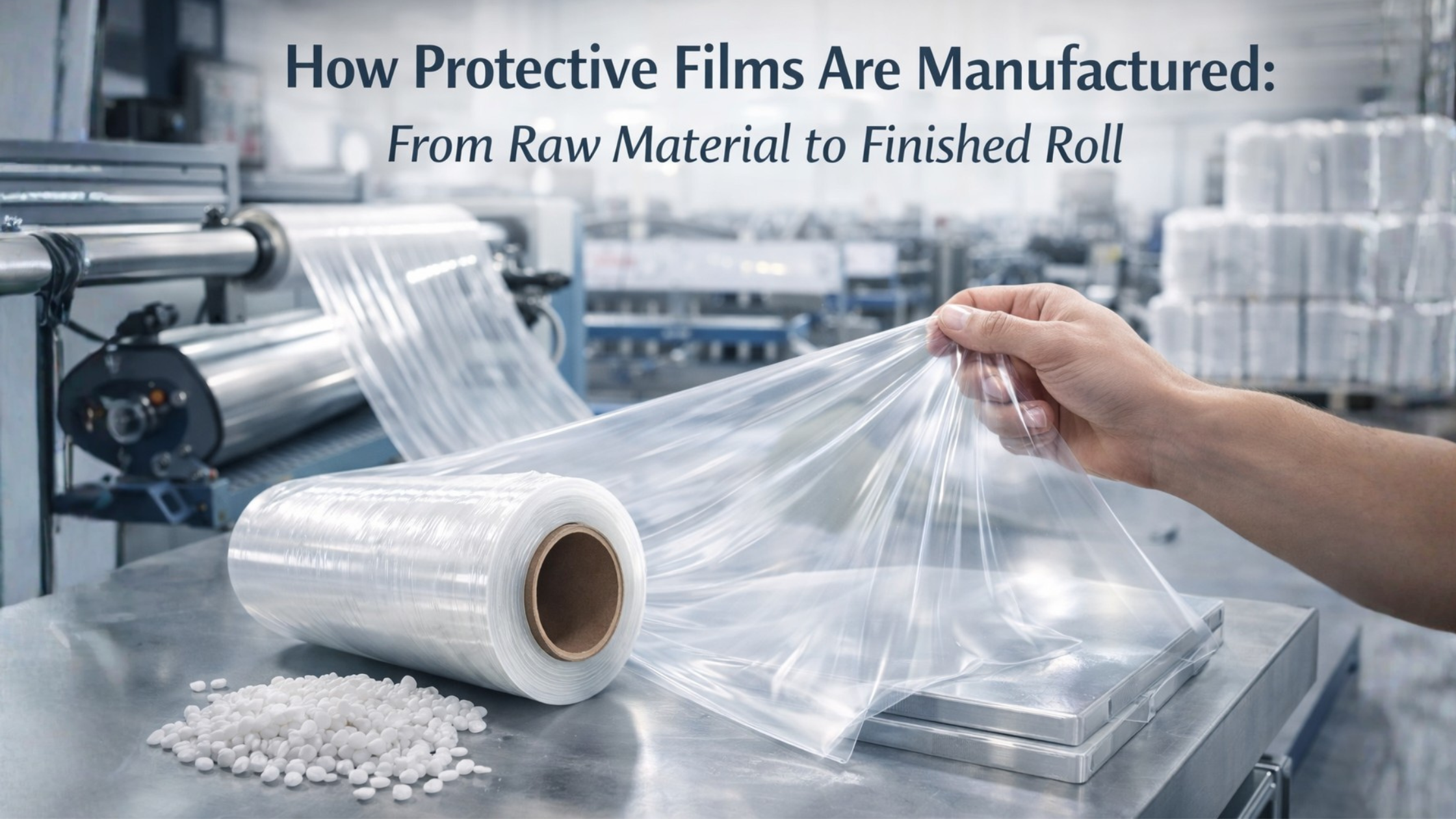 How Protective Films Are Manufactured: From Raw Material to Finished Roll