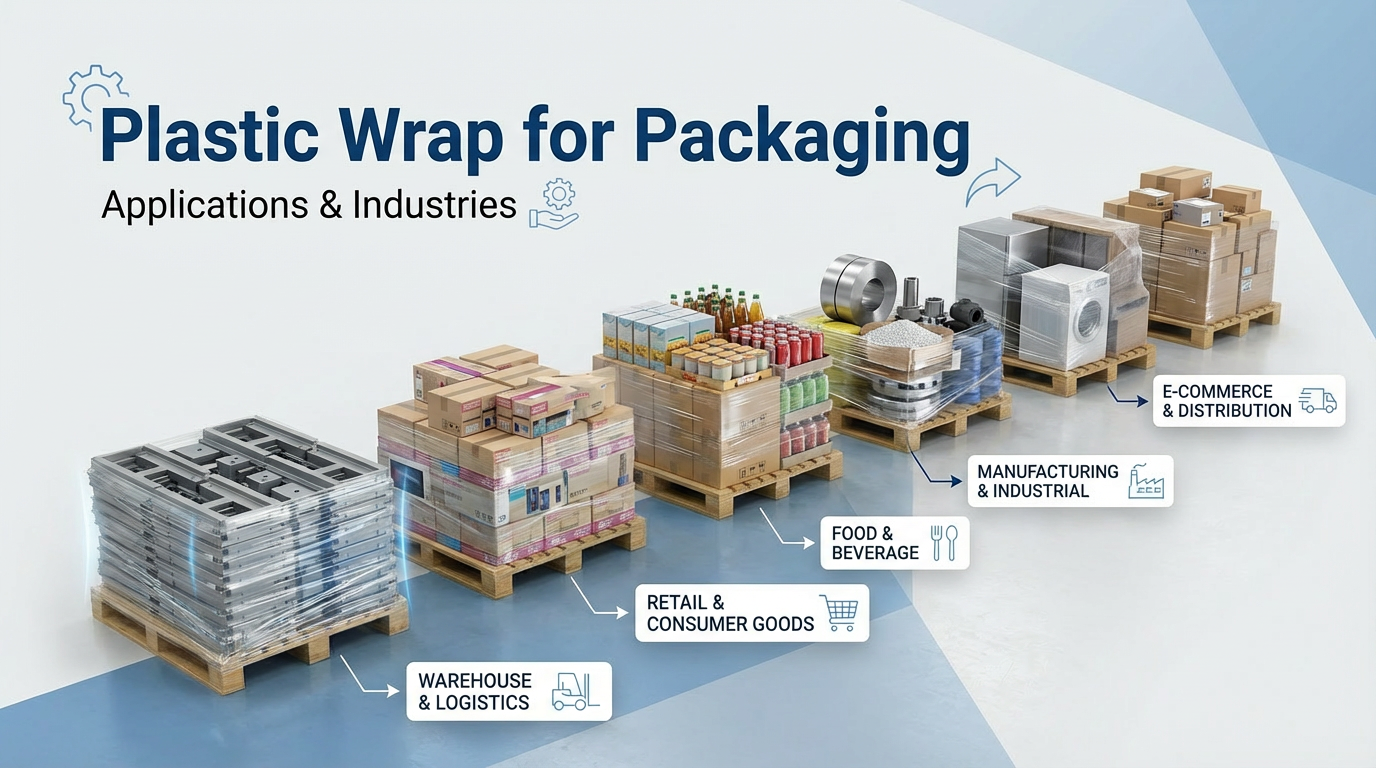 Plastic Wrap for Packaging: Applications & Industries